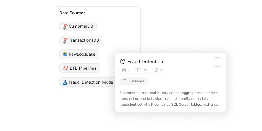 Catalog AI-relevant data upstream