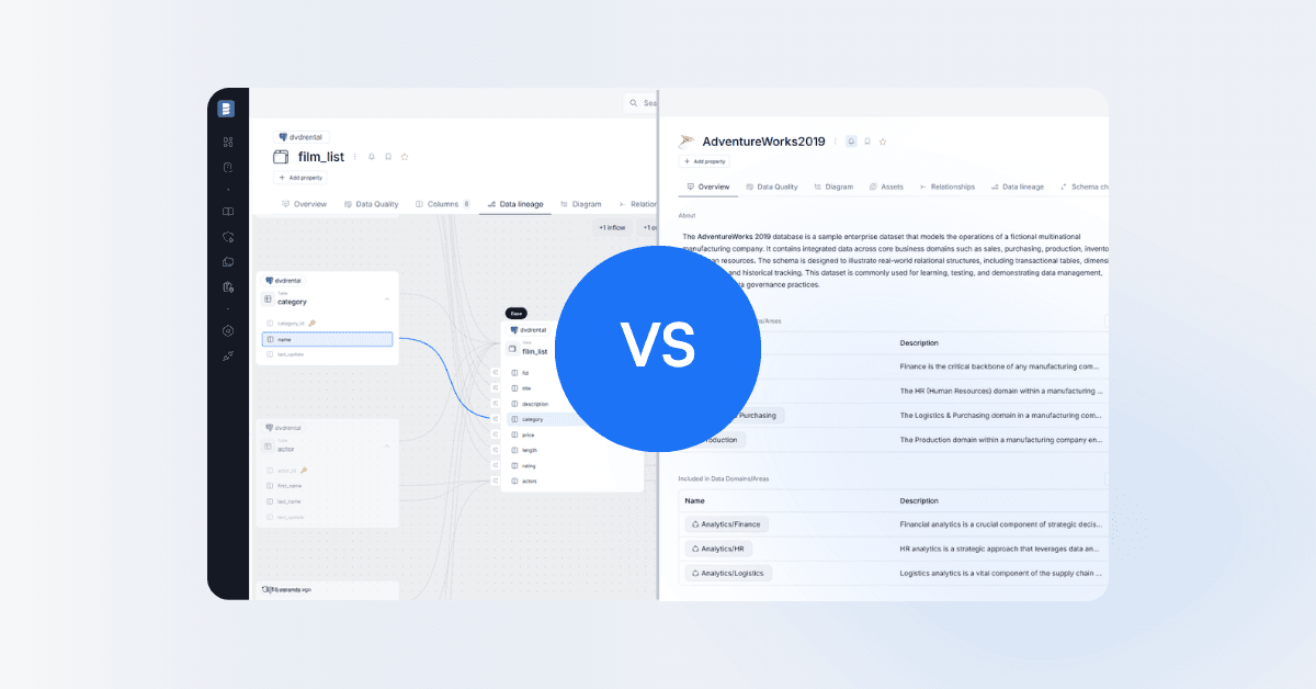 Data Lineage vs Data Catalog: What Each Solves and Why You Need Both