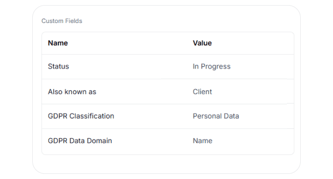 Dataedo Custom Fields
