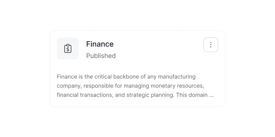 Build a knowledge base<br>for your data