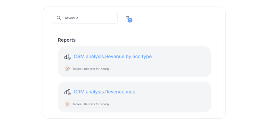Improve reports discoverablity<br>and reduce duplicates